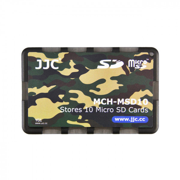 JJC MCH-MSD10YG, Carcasa pentru carduri de memorie