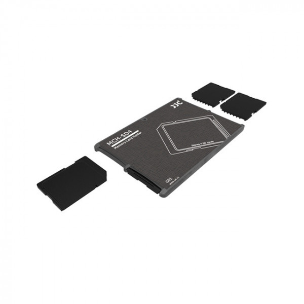 JJC MCH-SD4GR, Suport carduri de memorie SD