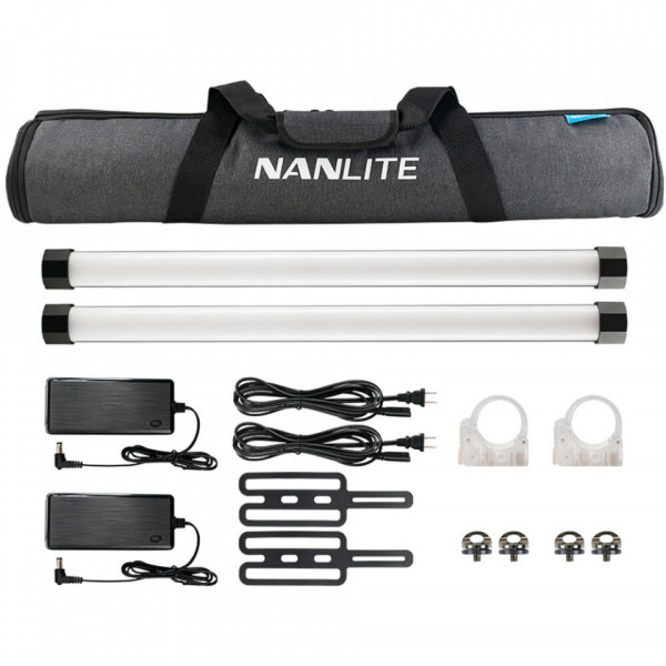 Nanlite Pavotube II 15 X Kit 2 Lampi LED RGBWW