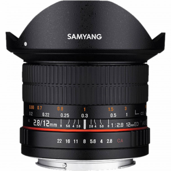 Obiectiv Samyang 12mm f/2.8 ED AS NCS Fish-Eye, Pentax K