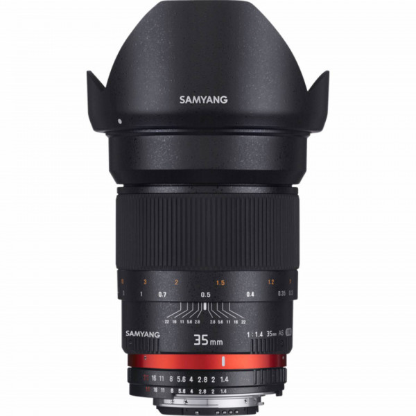 Obiectiv Samyang 35mm f/1.4 AS UMC, Canon M