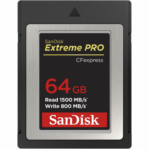 SanDisk CFexpress Extreme Pro Type B, Card memorie 64GB