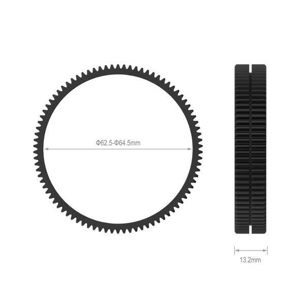 SmallRig 3291 Φ62.5-Φ64.5 Inel Rotativ pentru Focalizare