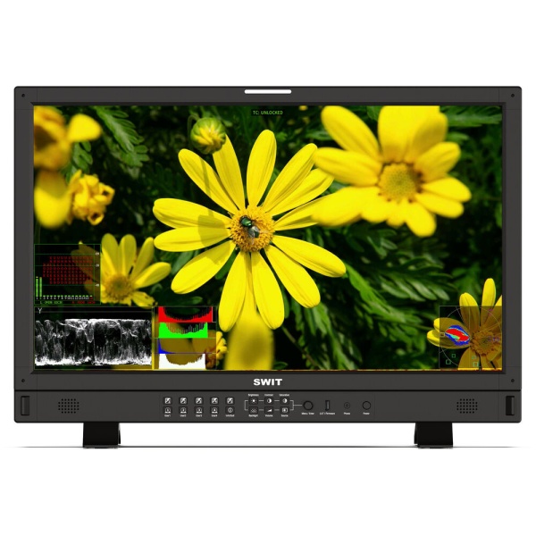 SWIT BM-U275HDR-8K , Monitor 27", 1000nits, 12G-SDI, HDMI 2.0, Quad-view