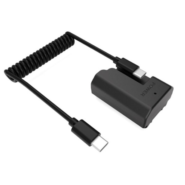 Swit DB-FZ100, Adaptor Dummy Battery SONY NP-FZ100, cu USB-C