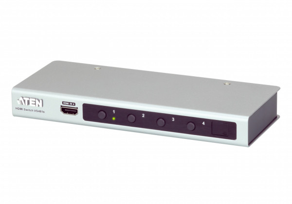 Switch KVM ATEN VS481B-AT-G 4x HDMI 4K White vs481b-at-g