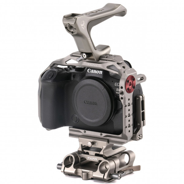 Tilta Kit Cage Basic pentru Canon R6 Mark II (Titanium Gray)