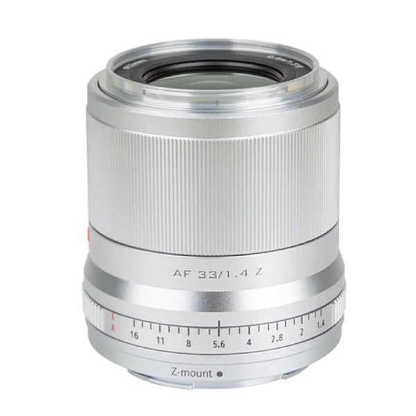 Viltrox AF 33mm f/1.4 Z, Obiectiv cu montura Nikon Z, APS-C, Silver
