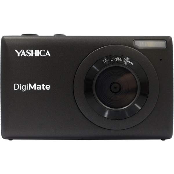 YASHICA DigiMate, Camera digitala Black, 64 MP, zoom 18x, ecran 2.7"
