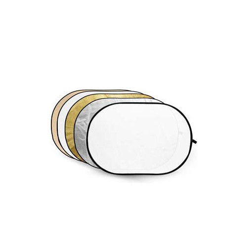 Blenda Godox 5 in 1 Gold, Silver, Soft Gold, White, Translucent 80X120cm