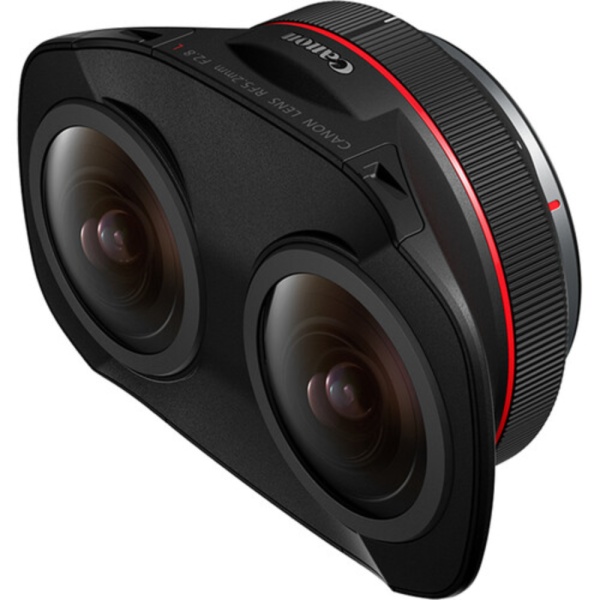 Canon RF 5.2mm f/2.8L Dual Fisheye 3D VR, Obiectiv full-frame
