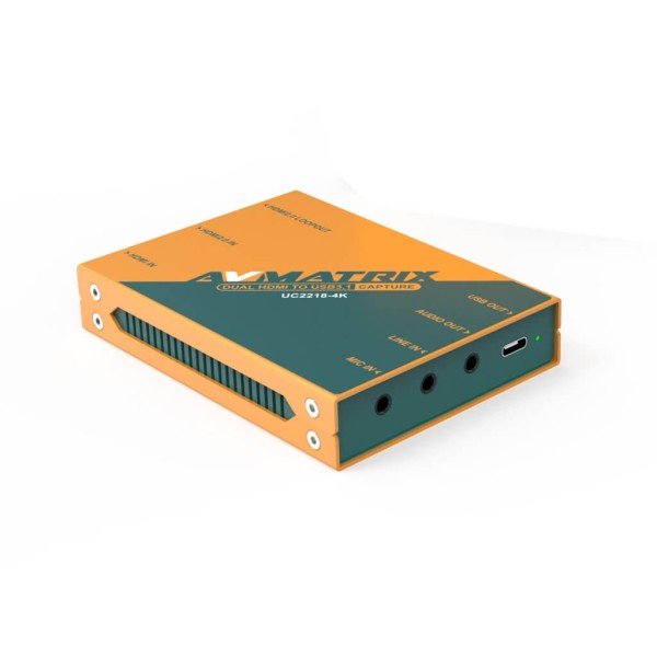 Convertor AVMATRIX UC2218-4K, Dual HDMI to USB 3.1 Type-C