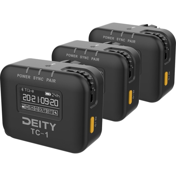 Deity TC-1 Wireless Timecode Generator Box, 3-Pack Kit