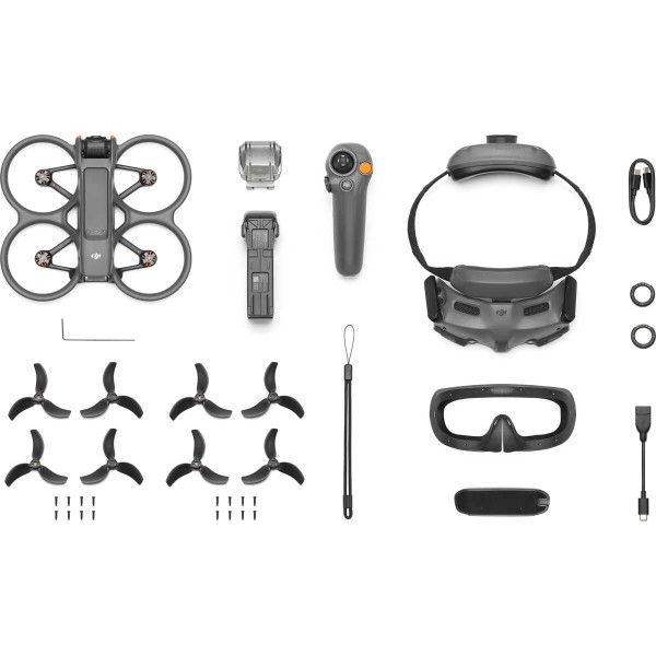 DJI Avata 2 FPV, pachet Fly More Combo
