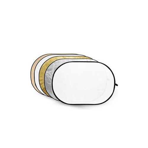Godox blenda 5 in 1 Gold, Silver, Soft Gold, White, Translucent de 80X120cm