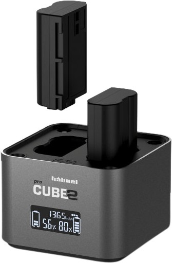 Hahnel Pro CUBE 2, Incarcator dublu Nikon