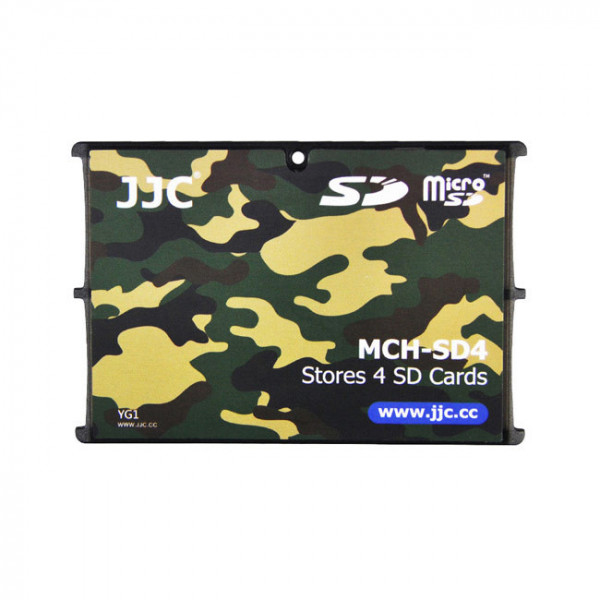JJC MCH-SD4YG, Carcasa pentru carduri de memorie