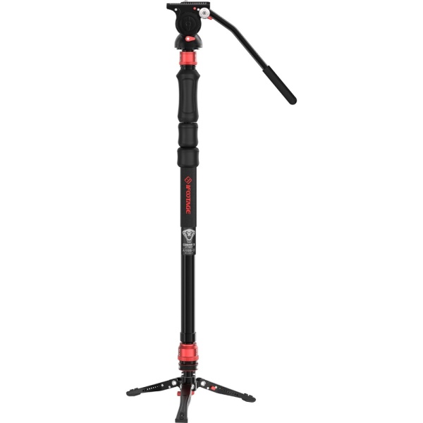 Kit monopied iFootage Cobra 3 Strike, Aluminu + Cap fluid Komodo K5S