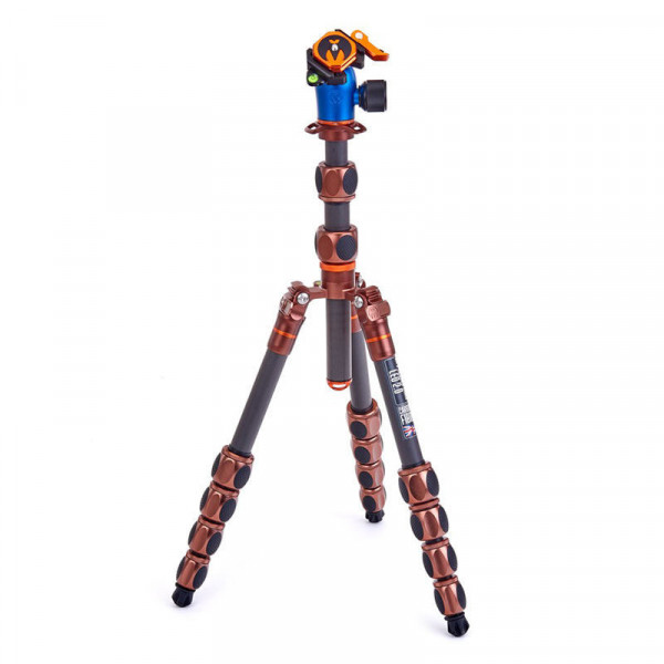 Kit Trepied 3 Legged Thing Leo 2.0 Carbon & AirHed Pro LV, Bronze