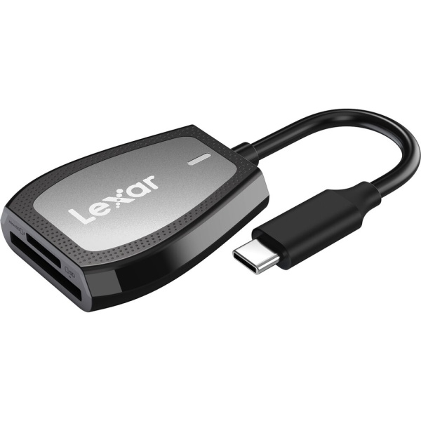 Lexar Cardreader Dual-Slot SD & microSD, UHS-II, USB-C