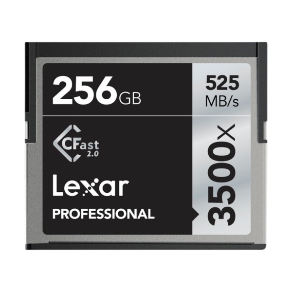 Lexar Pro 3500X, CFast 2.0, 256GB, R525/W445, VPG-130 - Card de Memorie