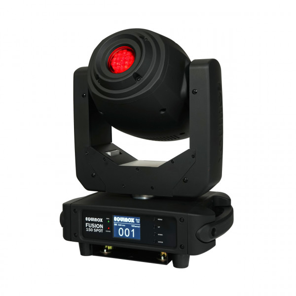 Moving Head Equinox Fusion 150 Spot, 150W LED (8500K), 17855 lumeni, Corp de iluminat profesional pentru spectacole, concerte si evenimente