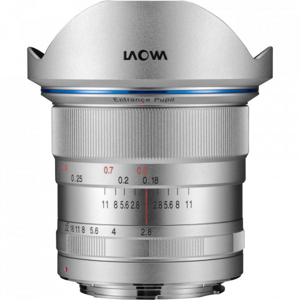 Obiectiv Laowa 12mm f/2.8 Zero-D pt. Nikon AI (argintiu)