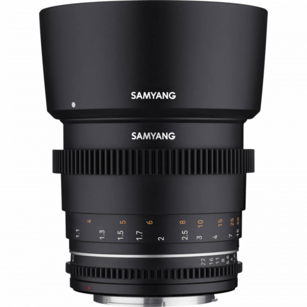 Obiectiv Samyang 85mm T1.5 VDSLR MK2, Nikon