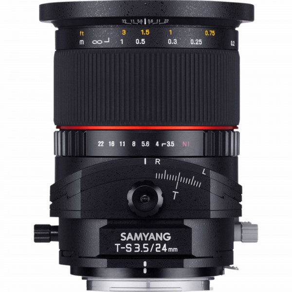 Obiectiv Samyang Tilt/Shift 24mm f/3.5 ED AS UMC, Canon EF
