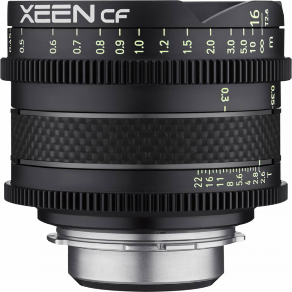 Obiectiv Samyang Xeen CF 16mm T2.6, PL
