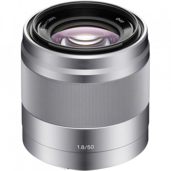 Obiectiv Sony E 50 mm OSS f/1,8 (Silver)