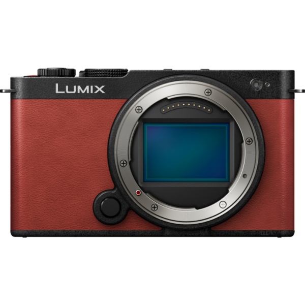 Panasonic Lumix S9 Crimson Red Body, Camera mirrorless, Full Frame, 24.2MP, 6K, Montura L