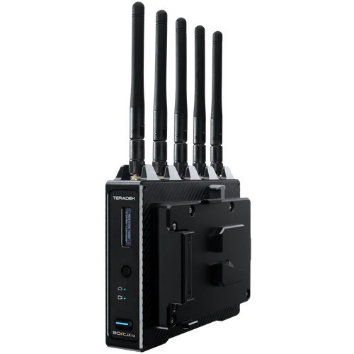 Receptor wireless Teradek Bolt 4K cu placa pentru baterie V-Mount