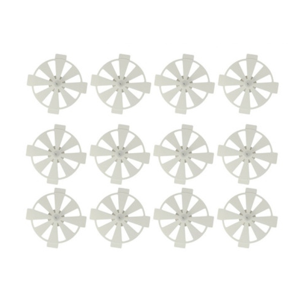 Set 12 difuzoare Nanlite cu ventuza pentru PavoBulb 10C, AS-BSC 12PACK