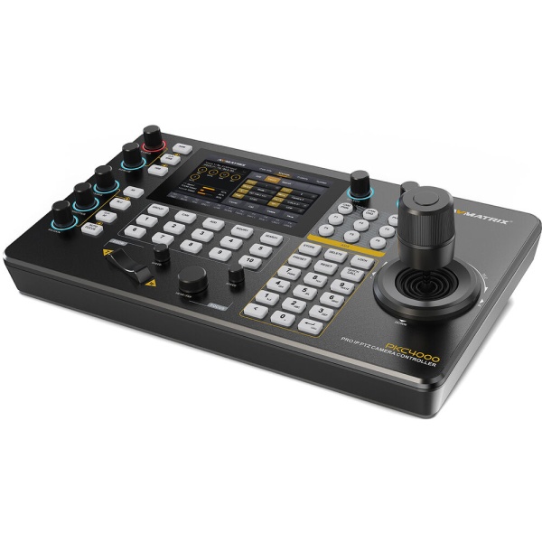 Sistem controller camere PTZ AVMATRIX PKC4000-NDI IP & Serial