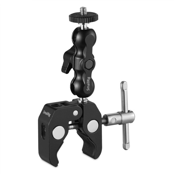 SmallRig 2164 Clemă Multifuncțională în Formă de Crab cu Brat Articulat cu Ballhead