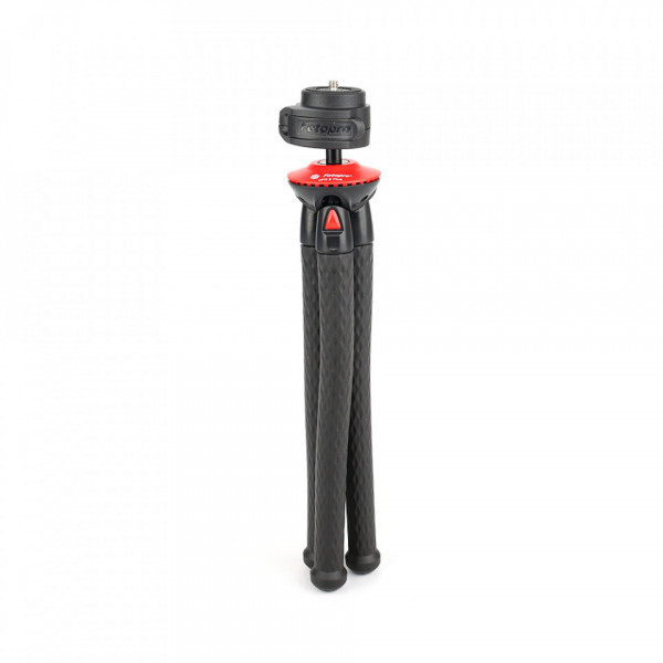 Trepied Fotopro UFO Mini 2 Plus Negru/Rosu pentru Telefon si GoPro