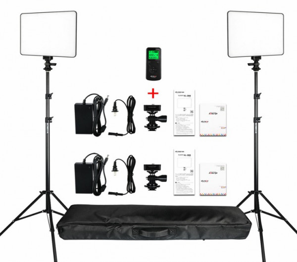Viltrox VL-400T, Kit 2 lampi