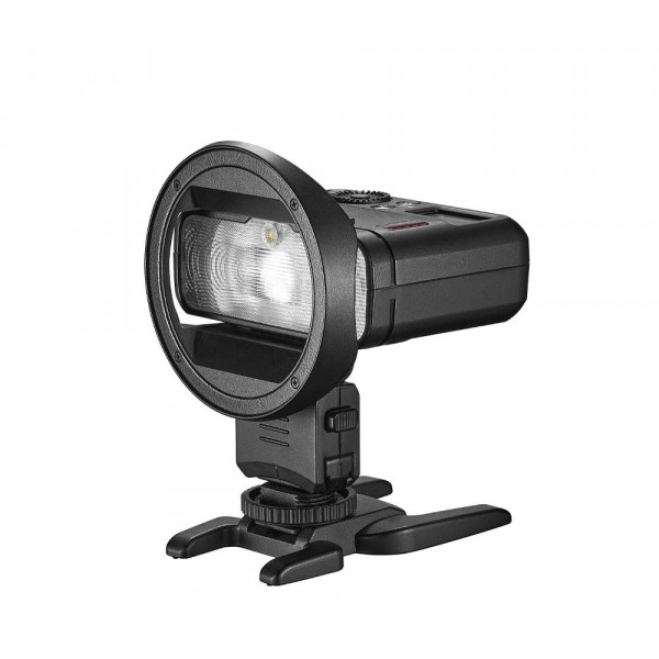 Adaptor Rotund Godox MF-CB pentru Speedlite - Compatibil cu Kit-ul AK-R1, pentru Fotografie Macro