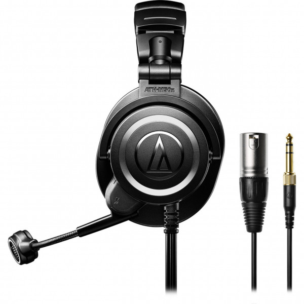 Audio-Technica ATH-M50xSTS, Casti profesionale intercom, XLR + TRS
