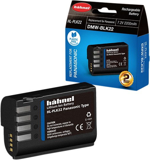 Baterie Hahnel HL-PLK22 replace pentu camere foto digitale Panasonic (DMW-BLK22)