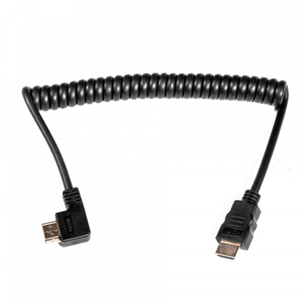 Cablu spiralat HDMI la HDMI Caruba CHC-1, 45cm