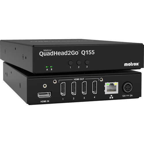 Controler Videowall Matrox QuadHead2Go Q155 4K