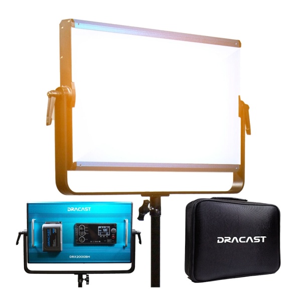Dracast X Series LED2000, Panou LED Bi-Color, 51.3 x 31 cm, 120W