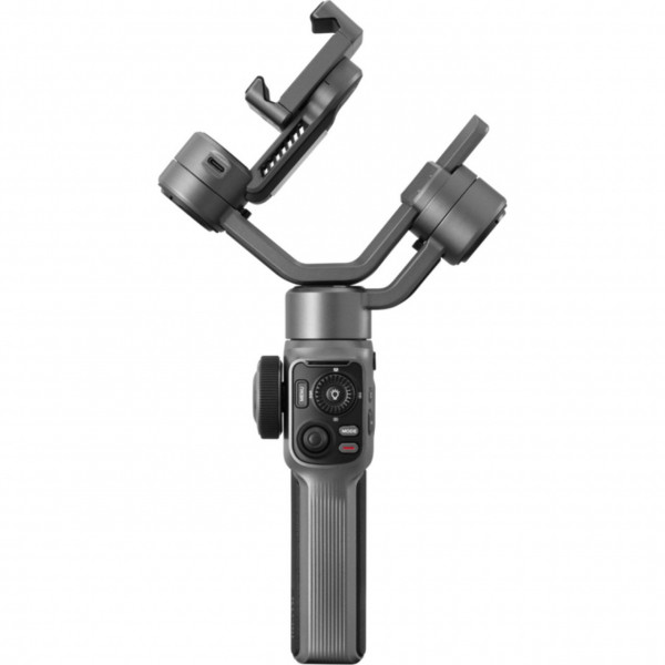 Gimbal Smartphone Zhiyun Smooth 5S Gri - Stabilizare Profesională 3 Axe, Lumină LED încorporată