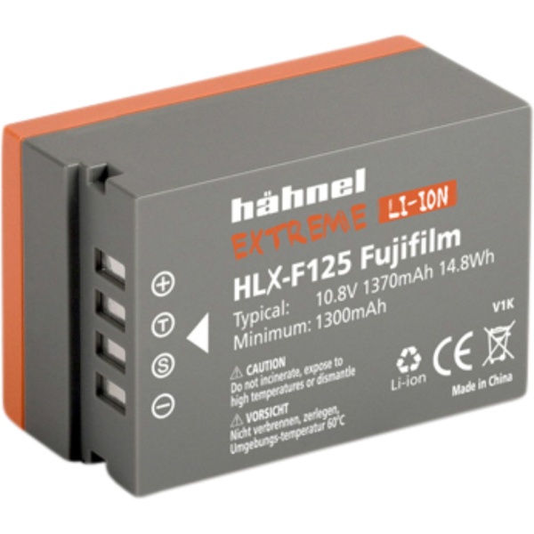 Hahnel Extreme HLX-F125 / NP-T125, Acumulator replace pentru Fujifilm NP-T125, 1370mAh