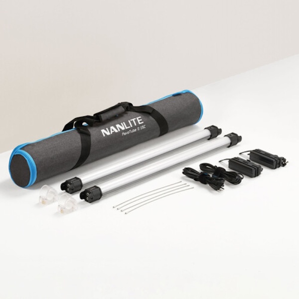 Kit 2 Lampi LED Nanlite Pavotube II 15C RGB, 60cm, 15-2025-2KIT