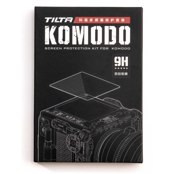 Kit protectie Tilta TA-T08-PK pentru RED KOMODO, cu sticla securizata si autocolante