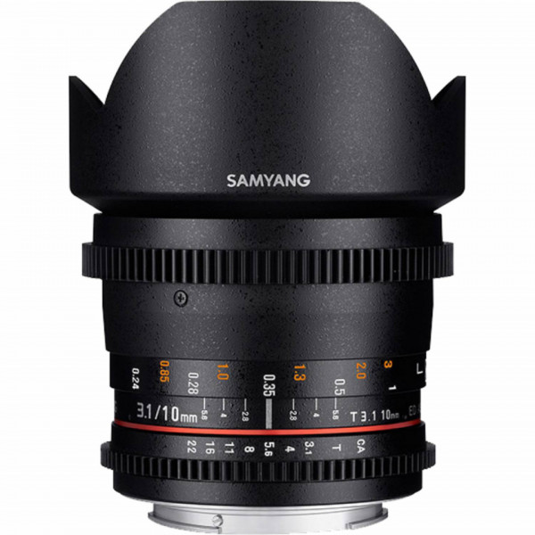 Obiectiv Samyang 10mm T3.1 VDSLR ED AS NCS CS II, Fuji X