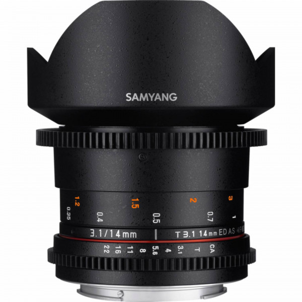 Obiectiv Samyang 14mm T3.1 VDSLR ED AS IF UMC II, Nikon F